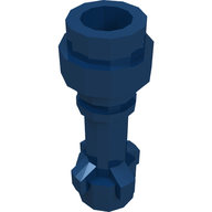 Деталь LEGO Minifig Lightsaber Hilt with Bottom Ring, Темно-синий