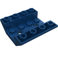 Деталь LEGO Скос перевёрнутый двойной 45° 4 x 4, с 2 отверстиями, Темно-синий