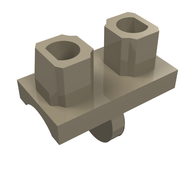Деталь LEGO Minifig Hips, Темно-песочный