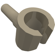 Деталь LEGO Minifig Hand, Темно-песочный