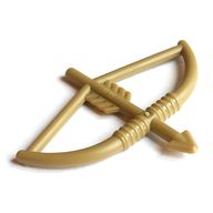 Деталь LEGO Minifig Bow and Arrow [Large], Темно-песочный