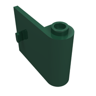Деталь LEGO Door 1 x 3 x 2 Right - Open Between Top and Bottom Hinge, Темно-зеленый