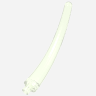 Деталь LEGO Dinosaur Tail End Section, Светящийся в темноте прозрачный