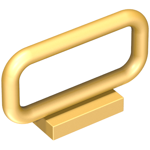 Набор LEGO Bar 1 x 4 x 2, Pearl Gold