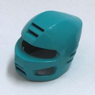 Деталь LEGO Technic Figure Competition Helmet, Темно-бирюзовый