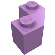 Деталь LEGO Грань 2 x 2, Средне-лавандовый