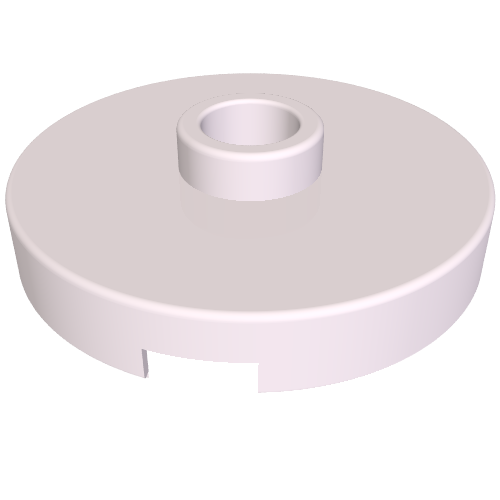 Набор LEGO Tile 2 x 2 Round with Center Stud, Lavender