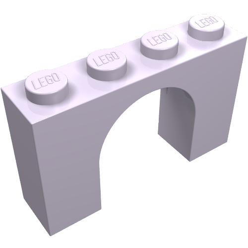 Набор LEGO Brick Arch 1 x 4 x 2, Lavender