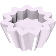 Деталь LEGO Friends Accessories Cupcake Holder, Лавандовый