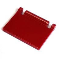 Деталь LEGO Minifig Book Cover, Темно-красный