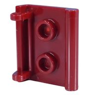 Деталь LEGO Minifig Book Binding with Two Studs, Темно-красный