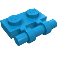 Деталь LEGO Пластина специальная 1 x 2, с боковой ручкой, Темно-лазурный