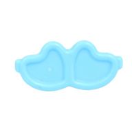 Деталь LEGO Double Heart on Pin, Средне-лазурный