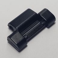 Деталь LEGO Наручные часы, звено скруглённое, Прозрачный темно-синий