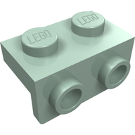 Деталь LEGO Кронштейн 1 x 2 - 1 x 2, Песочно-зеленый
