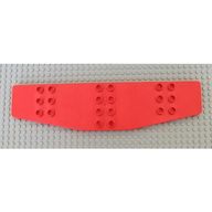Деталь LEGO Duplo Airplane / Jetliner Wings 4 x 16 x 1/2, Красный