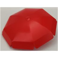 Деталь LEGO Duplo Umbrella / Parasol Top, Angled, Красный