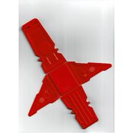 Деталь LEGO Vehicle, Racer Launcher, Красный