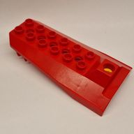 Деталь LEGO Duplo, Toolo Wing with Screw, Красный