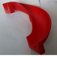 Деталь LEGO Duplo Playground Slide, Curved 180 Degrees, Красный