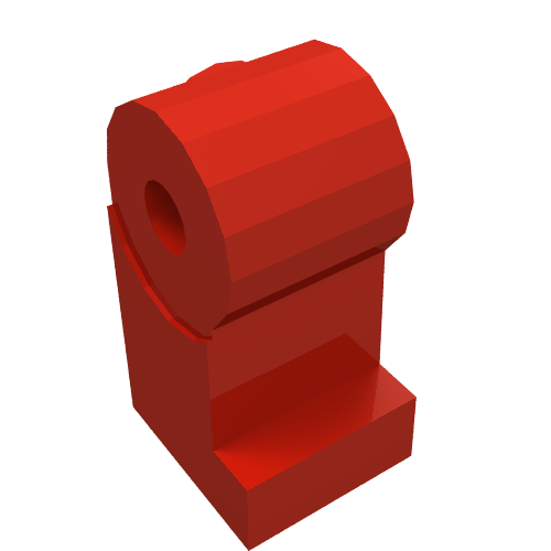 Набор LEGO Minifig Leg Left, Красный