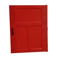 Деталь LEGO Duplo Door 1 x 4 x 4, Красный