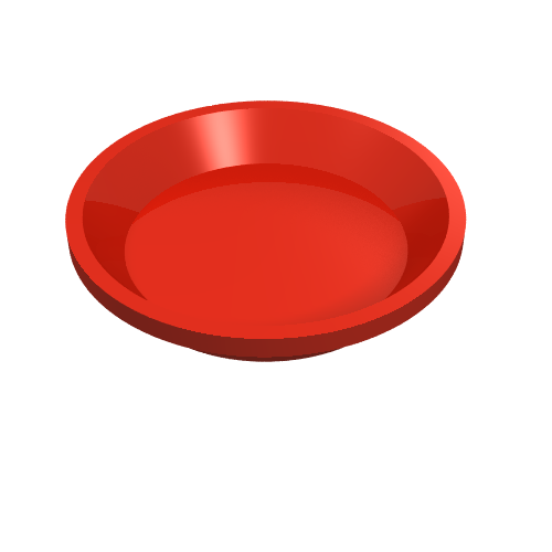 Набор LEGO Friends Accessories Dish, Round, Красный