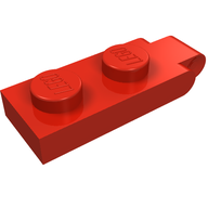 Деталь LEGO Hinge Plate  1 x  2 with 1 Large Finger, Красный