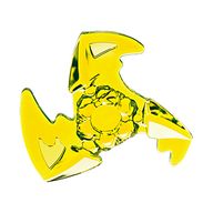 Деталь LEGO Weapon Shuriken with Trailing Effect, Прозрачный неоново-зеленый