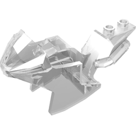 Деталь LEGO Motorcycle Fairing, Racing (Sport) Bike, Прозрачный бесцветный