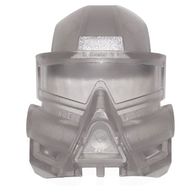 Деталь LEGO Bionicle Mask Kaukau, Прозрачный бесцветный