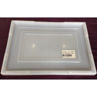 Деталь LEGO Dacta Storage Bin Lid [For New Style Trays], Прозрачный бесцветный