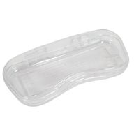 Деталь LEGO Pen Case, Hinged Lid, Прозрачный бесцветный