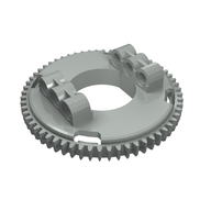 Деталь LEGO UPPER PART FOR TURNTABLE Z60, Светло-серый