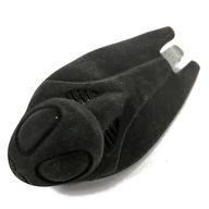 Деталь LEGO Competition Arrow, Solid Shaft with Black Galidor Shield, Светло-серый