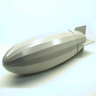 Деталь LEGO Zeppelin / Expedition Balloon Complete Assembly, Светло-серый