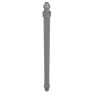 Деталь LEGO Hose, Flexible 8.5L, Tube 7L, Светло-серый