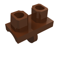 Деталь LEGO Minifig Hips, Красно-коричневый