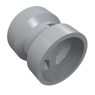 Деталь LEGO Wheel 8 x 9 with Round Hole for Wheel Holder Pin, Светлый сине-серый