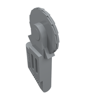 Деталь LEGO Minifig Circular Saw, Светлый сине-серый