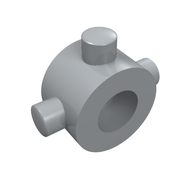 Деталь LEGO Technic Universal Joint 3L Centre, Светлый сине-серый