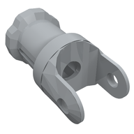 Деталь LEGO Technic, Universal Joint, 3L, Светлый сине-серый
