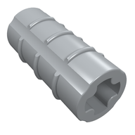Деталь LEGO Technic Axle Connector Ridged [with + Hole + Orientation], Цвет не указан/любой
