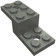 Деталь LEGO Кронштейн 5 x 2 x 1 1/3, Темный сине-серый