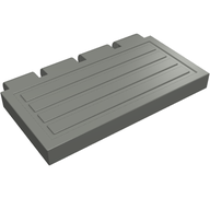 Деталь LEGO Hinge Train Gate 2 x 4, Темный сине-серый