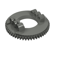 Деталь LEGO Technic Turntable Large Type 2 Top, Темный сине-серый