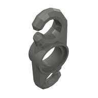 Деталь LEGO Bionicle Chain Link Section, Темный сине-серый