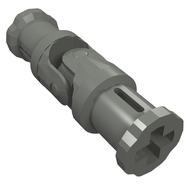 Деталь LEGO Technic Universal Joint 3L [Complete Assembly], Темный сине-серый
