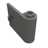 Деталь LEGO Door 1 x 3 x 2 Right - Open Between Top and Bottom Hinge, Темный сине-серый