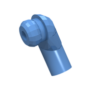 Деталь LEGO Minifig Arm Left, Средне-голубой